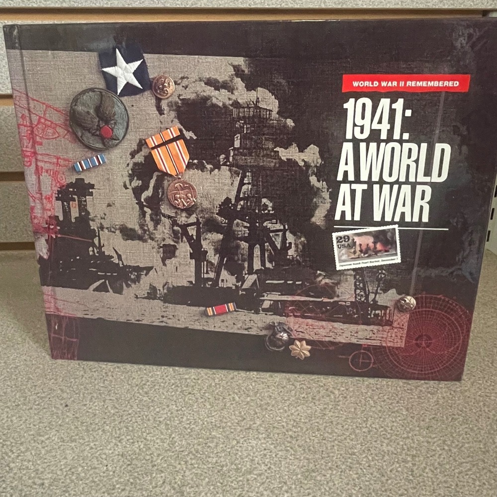 World War II Remembered 1941 A World‎ at War USPS Commemorative History Book